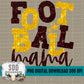 Football Mama Bundle With Stars; Maroon & Yellow Gold