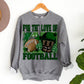 For the Love of Football Green|Black