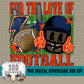 For the Love of Football Navy|Orange