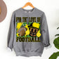 For the Love of Football Yellow Gold|Black