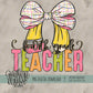 Fourth Grade Teacher Bow