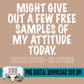 Free Samples of Attitude Bundle