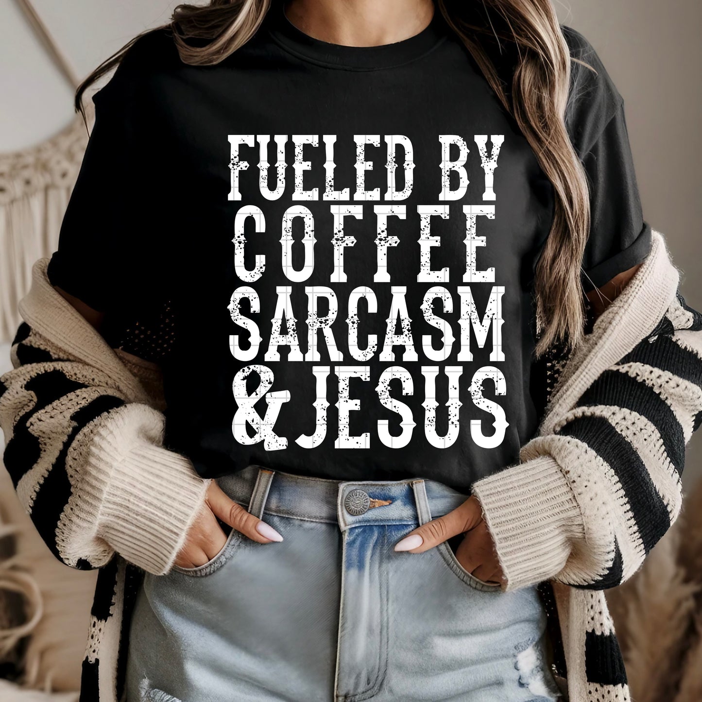Fueled By Coffee Sarcasm and Jesus Bundle
