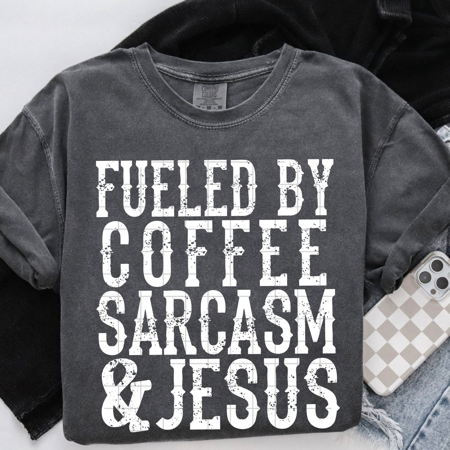 Fueled By Coffee Sarcasm and Jesus Bundle