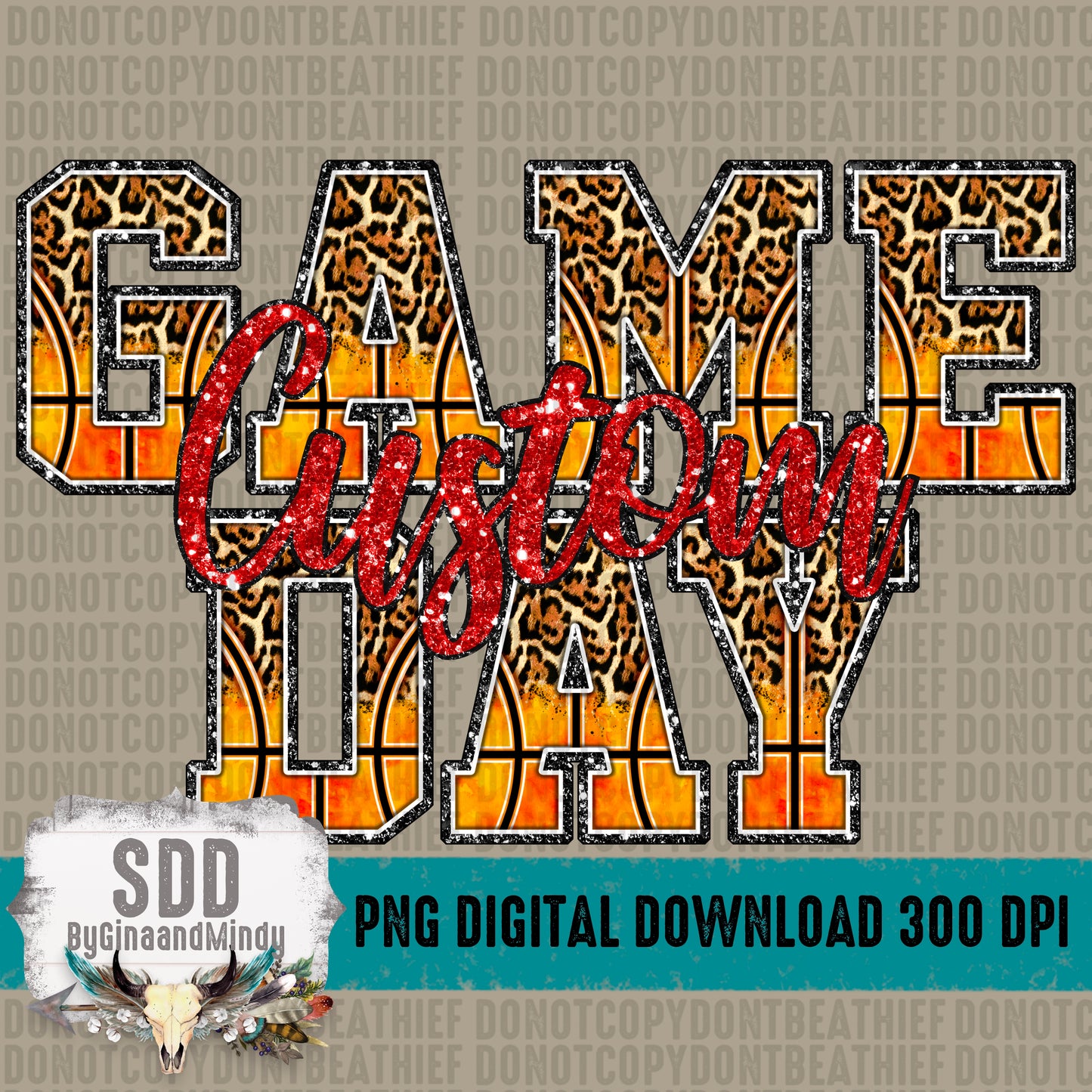 Custom Basketball Game Day 2023