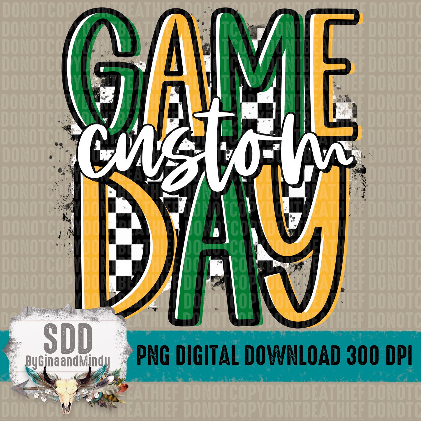 Game Day Bundle | Green & Yellow Gold