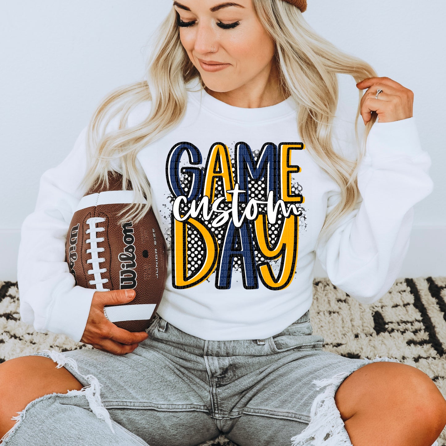 Game Day Bundle | Navy & Yellow Gold