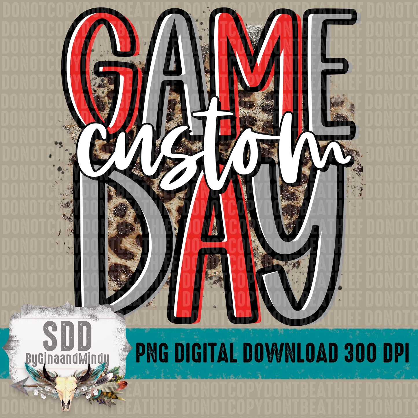 Game Day Bundle | Red & Gray