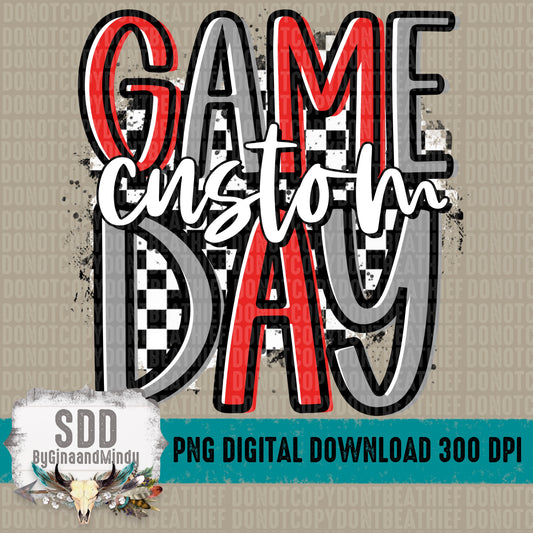 Game Day Bundle | Red & Gray