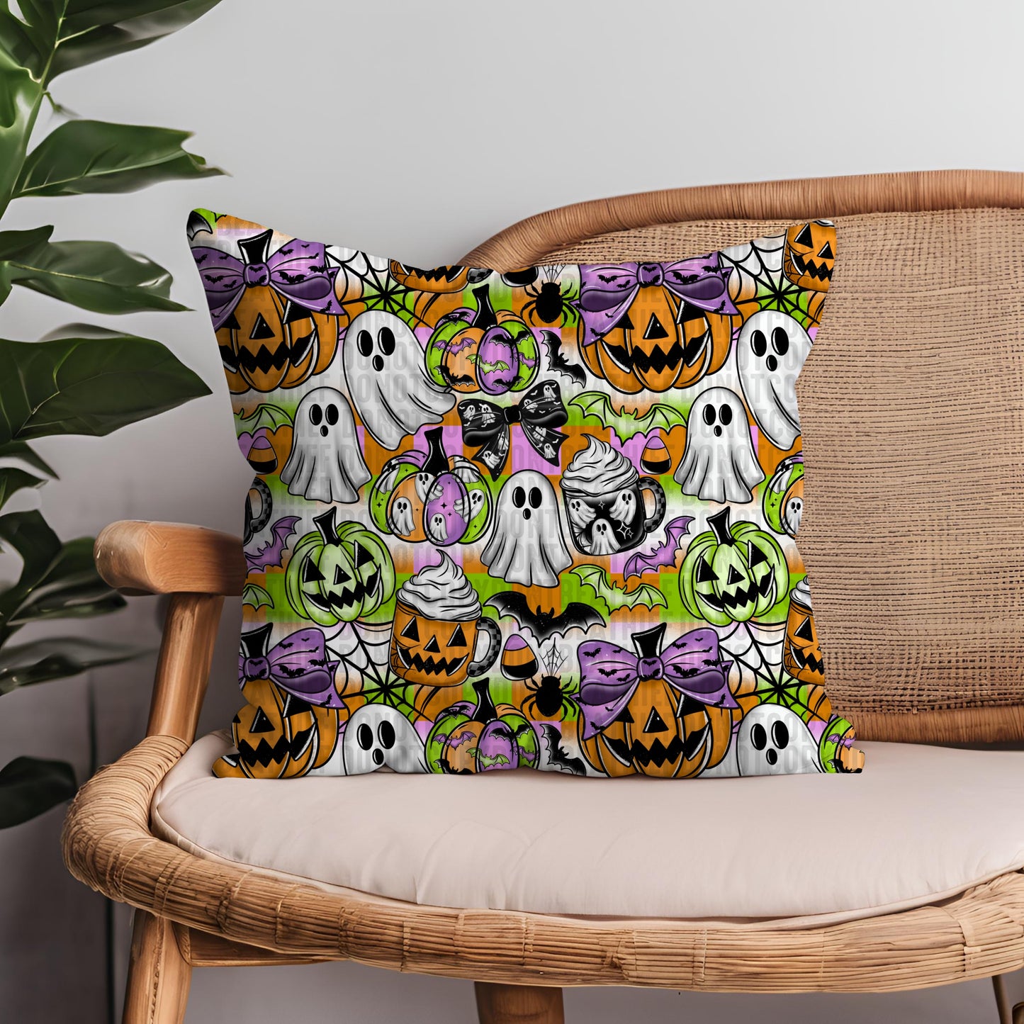 Ghosts Pumpkins Oh My Seamless Bundle