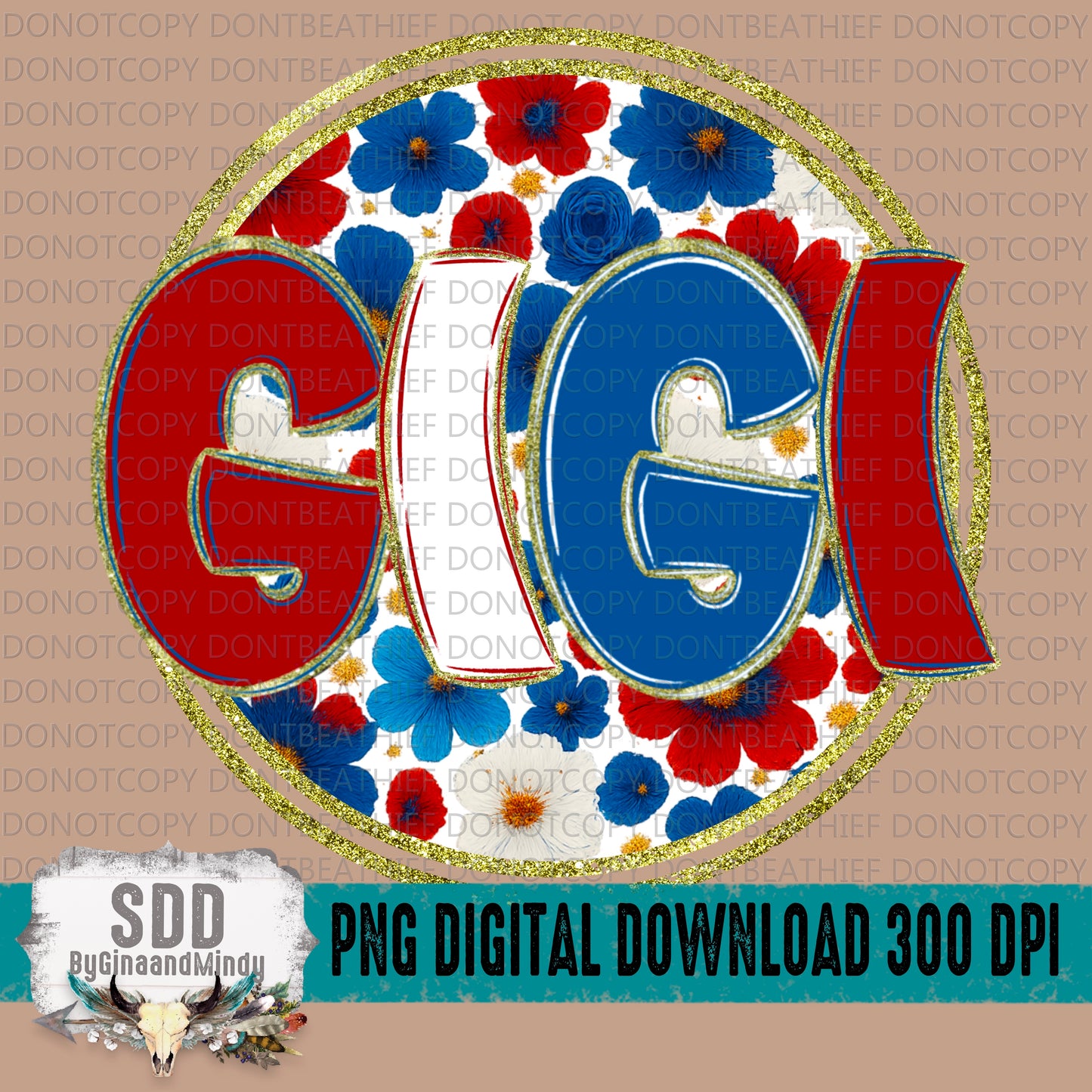 Gigi 4th Floral