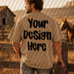 Gildan 18000 Western Male Back Brown Savana