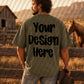 Gildan 18000 Western Male Back Military Green