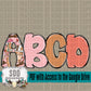 Gingerbread Coffee Doodle Alpha (4 Sets Uppercase & Lowercase, 0-9, + Special Characters)