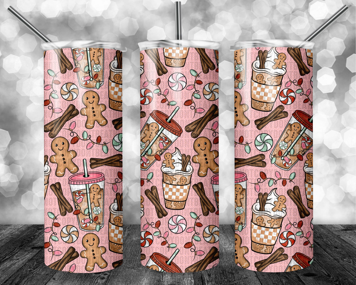 Gingerbread Coffee Seamless Bundle