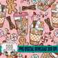 Gingerbread Coffee Seamless Bundle