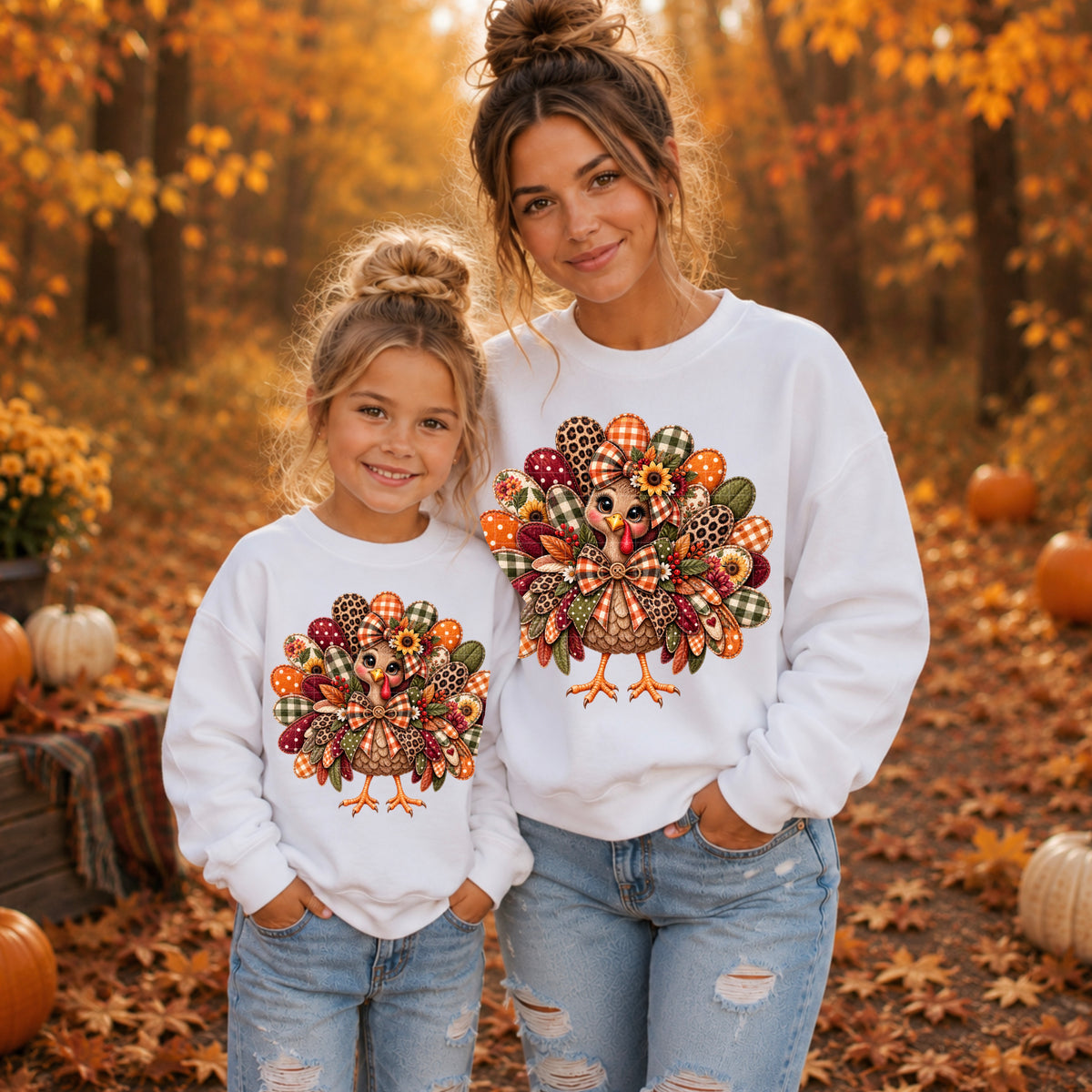 PATCHWORK THANKSGIVING TURKEY