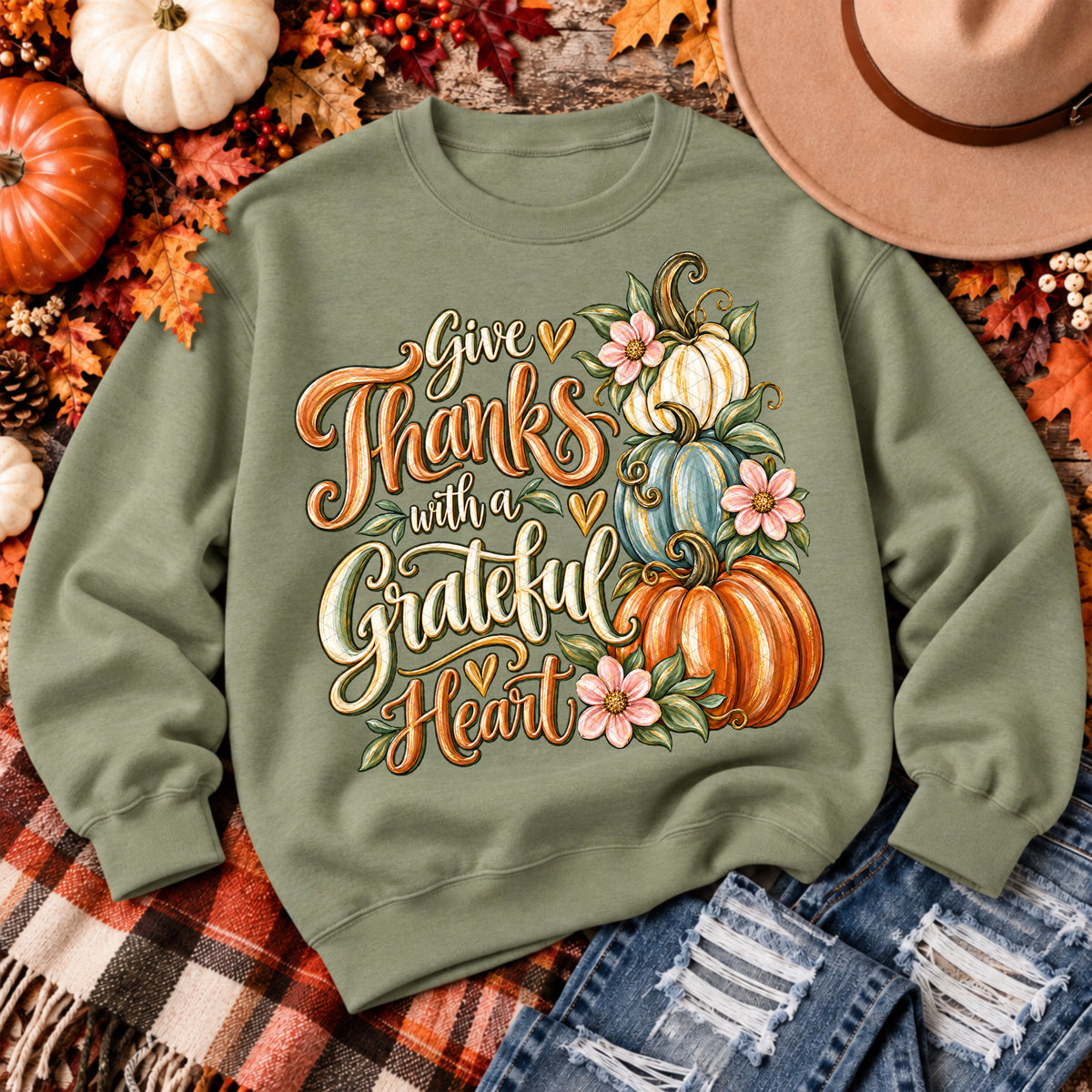 Give Thanks Grateful Heart