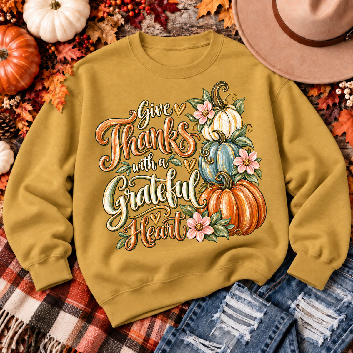 Give Thanks Grateful Heart