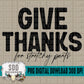 Give Thanks for stretchy pants Bundle