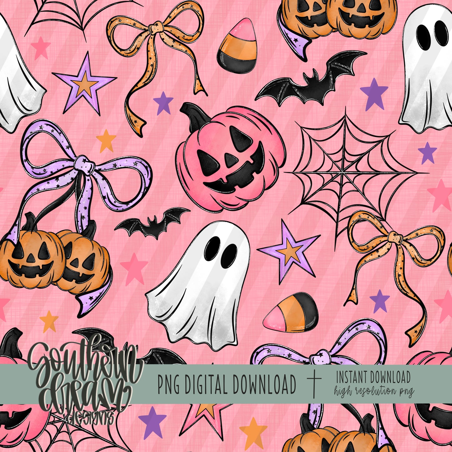 Glitter Spooks Seamless Bundle