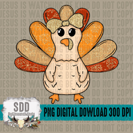 Glitter Turkey