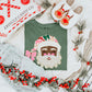 Glittered Up Santa; Dark Tone