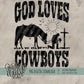 God Loves Cowboys Bundle