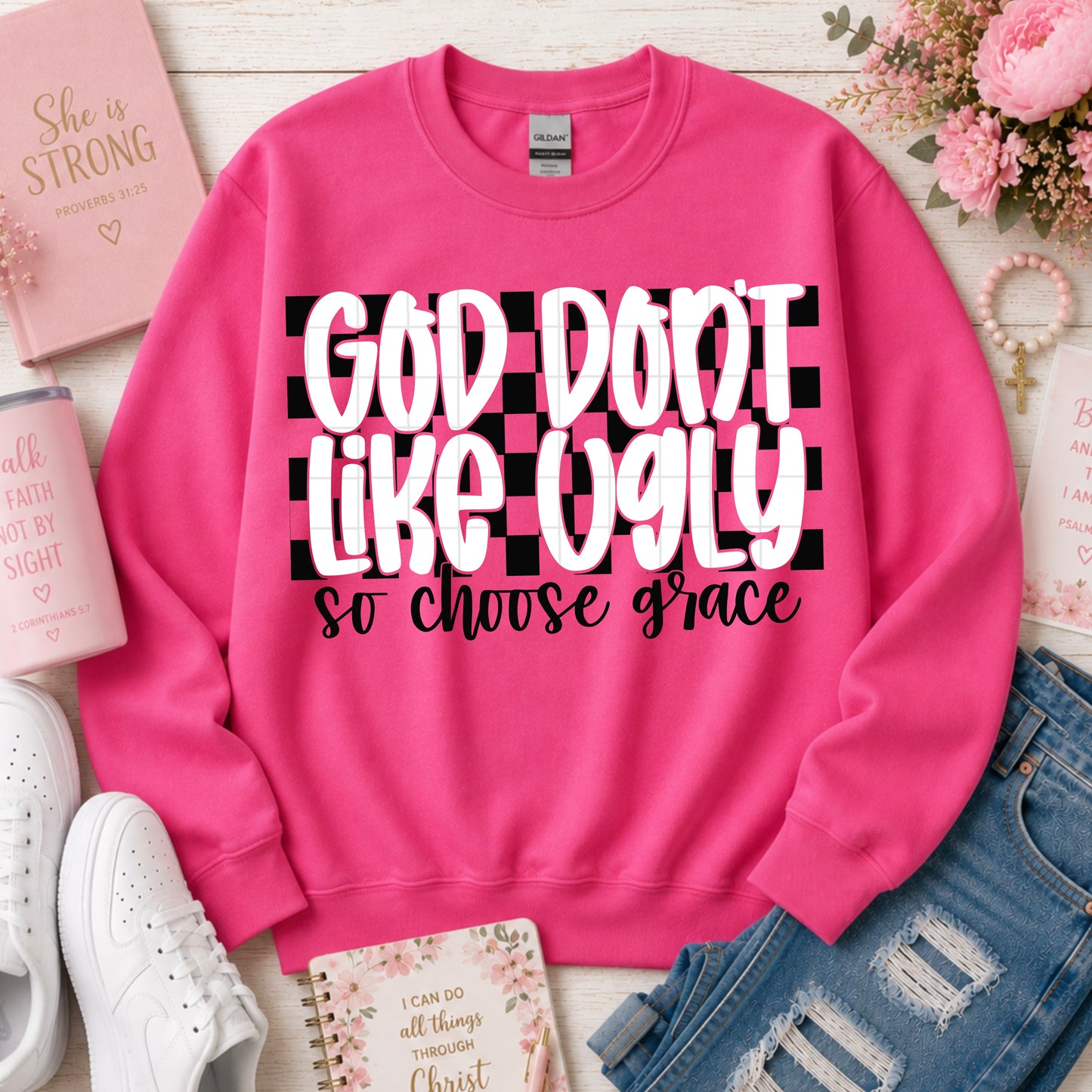 God Don't Like Ugly Choose Grace Bundle