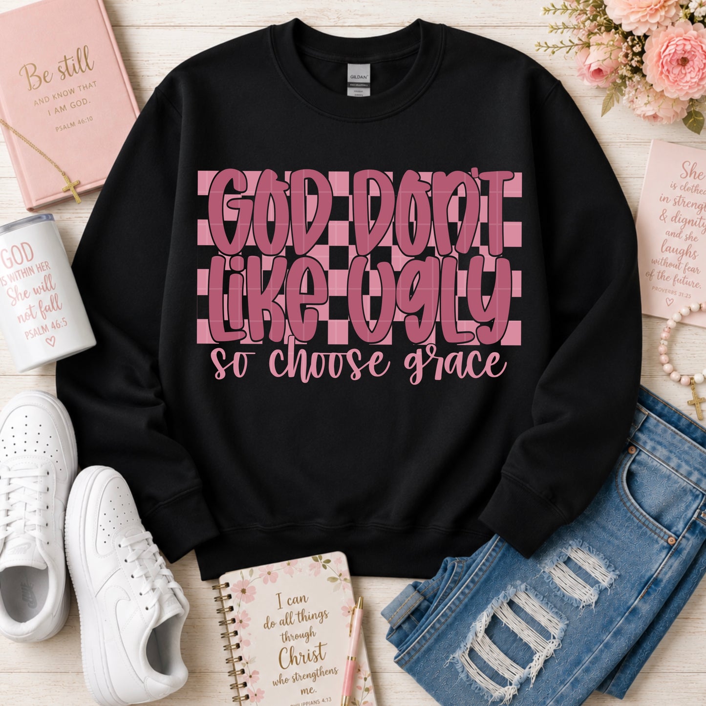 God Don't Like Ugly Choose Grace Bundle