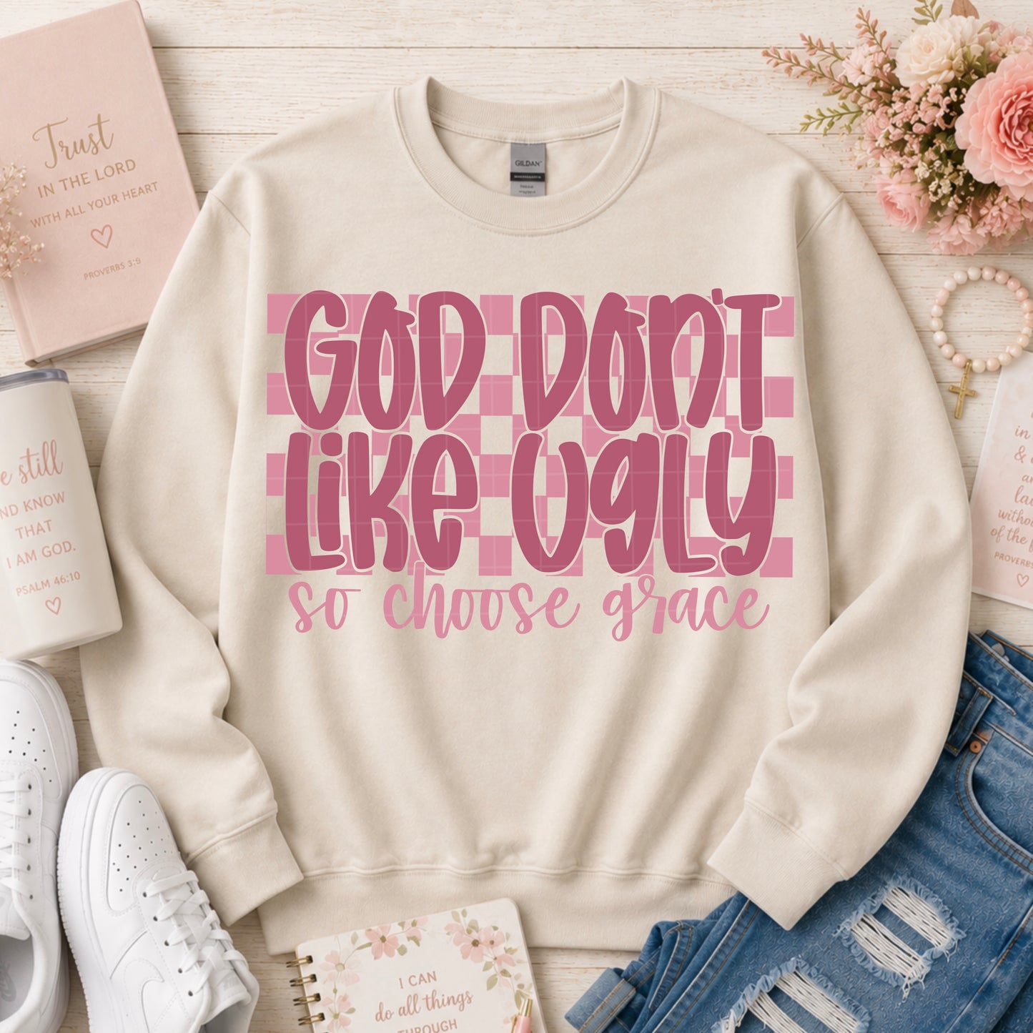 God Don't Like Ugly Choose Grace Bundle