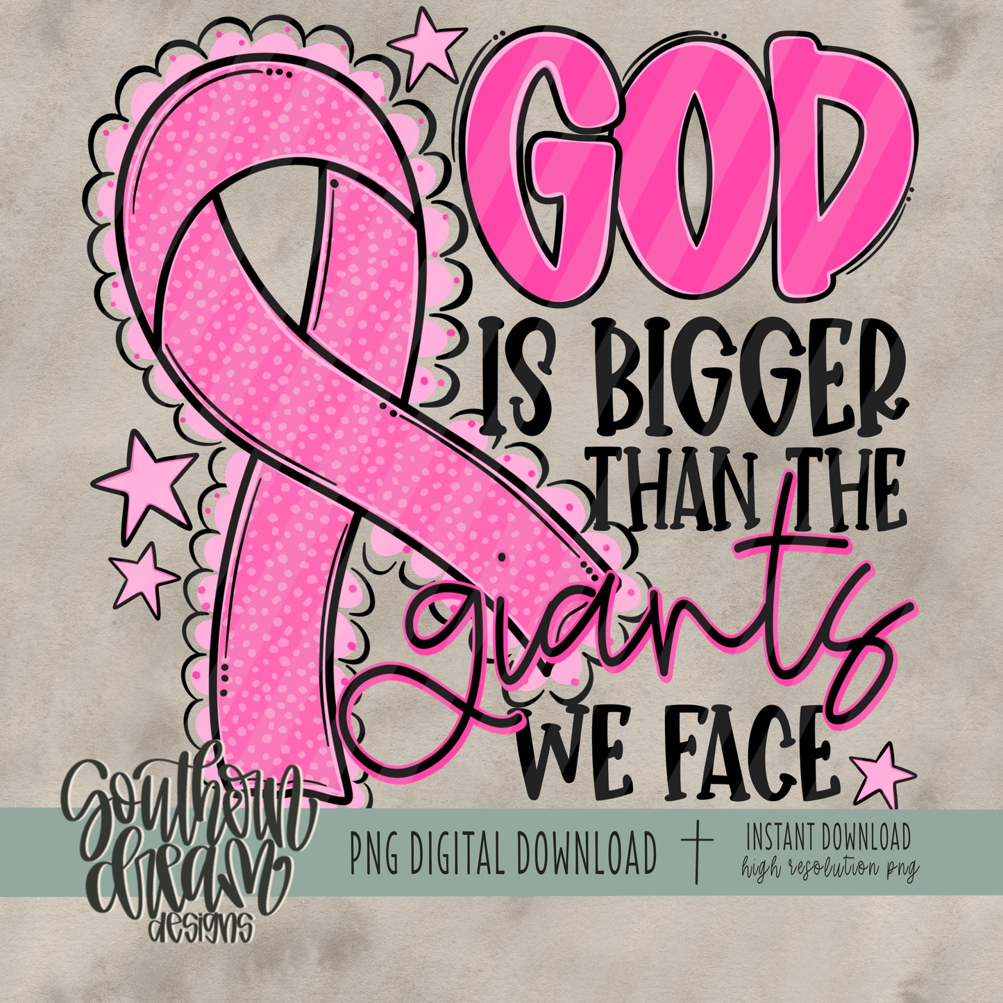 God is Bigger Collection; Breast Cancer