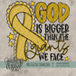 God is Bigger Collection; Childhood Cancer