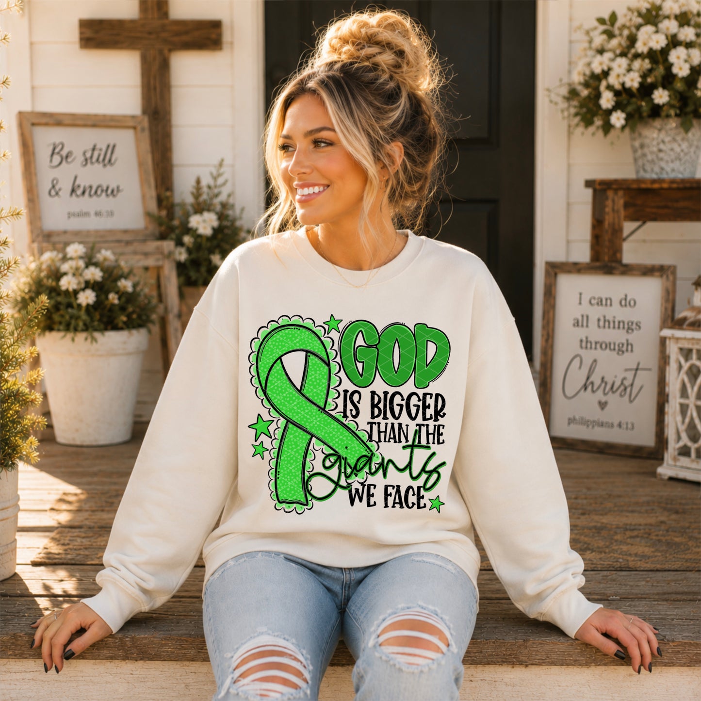 God is Bigger Collection; Childhood Mental Health, Lyme disease, Muscular Dystrophy, Lymphoma, Celiac Disease, Spinal Cord Injuries