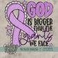 God is Bigger Collection; Cystic Fibrosis