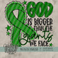 God is Bigger Collection; Mental Health, Depression