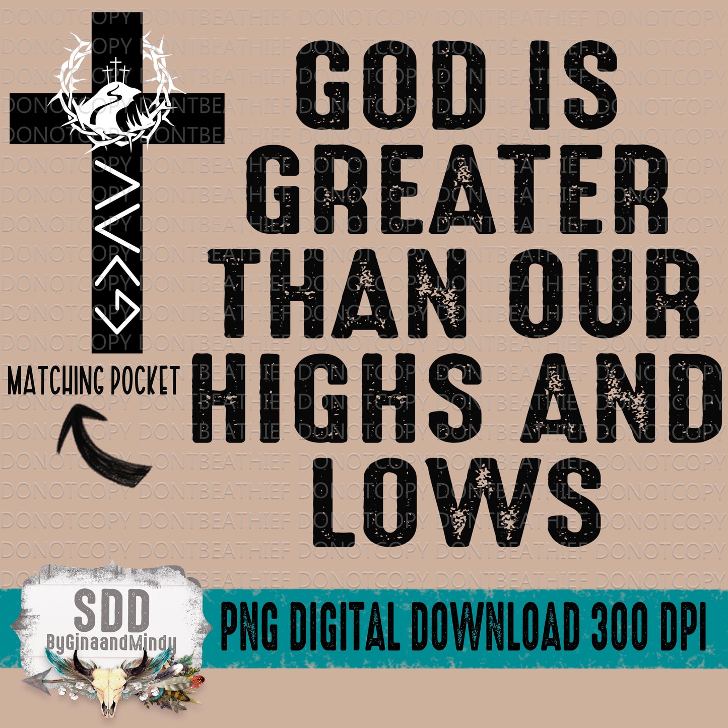 God Is Greater Than Our Highs and Lows Bundle