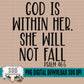 God is Within Her She Will Not Fall Bundle