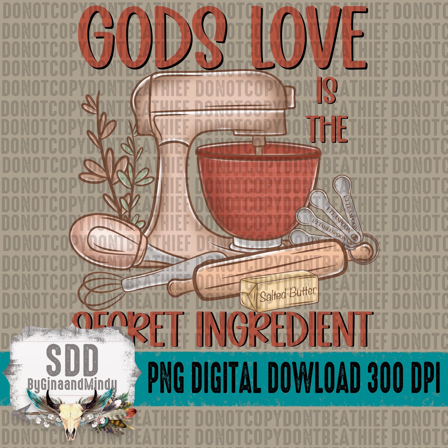 Gods Love is the Secret Ingredient