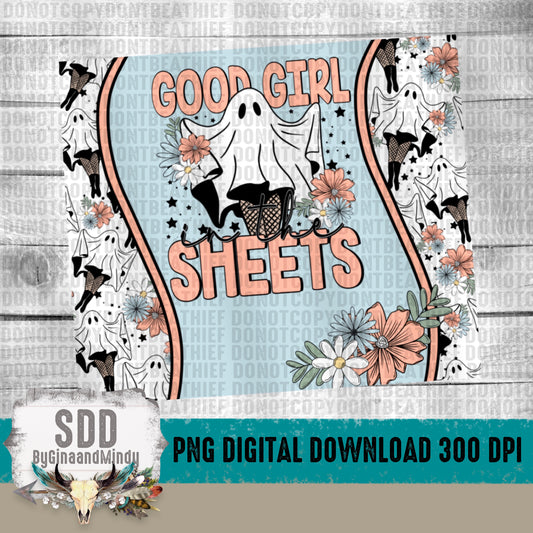 Good Girl in the Sheets 20oz Digital