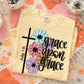 Grace Upon Grace Florals & Cross