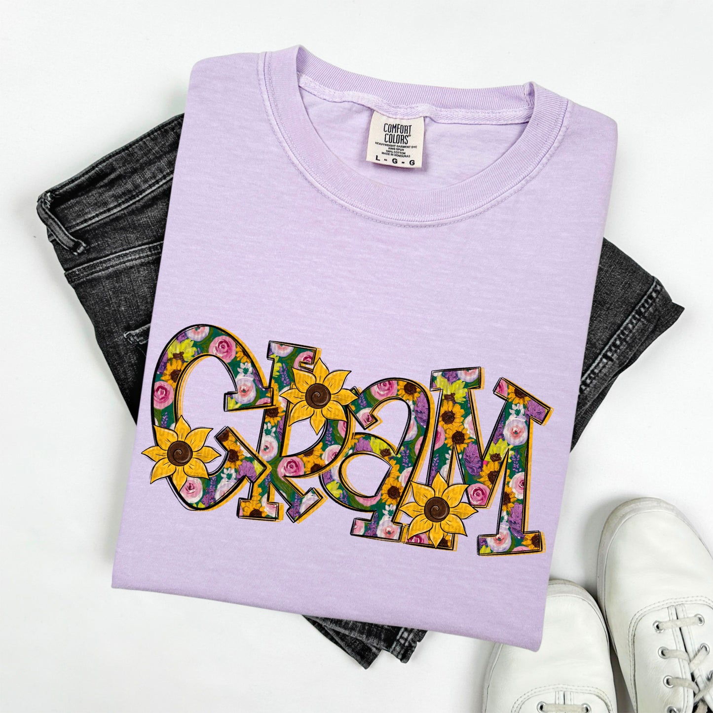 Floral Sunflowers; Gram