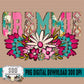 Western Floral Title Name Grammie