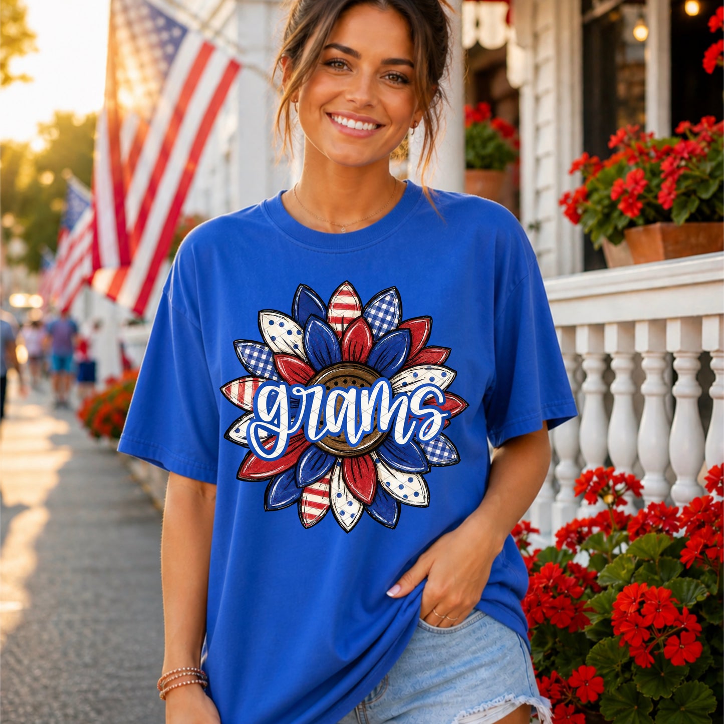 Patriotic Sunflower Collection; Grams