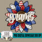 Patriotic Sunflower Collection; Grams