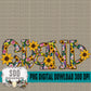 Floral Sunflowers; Grand