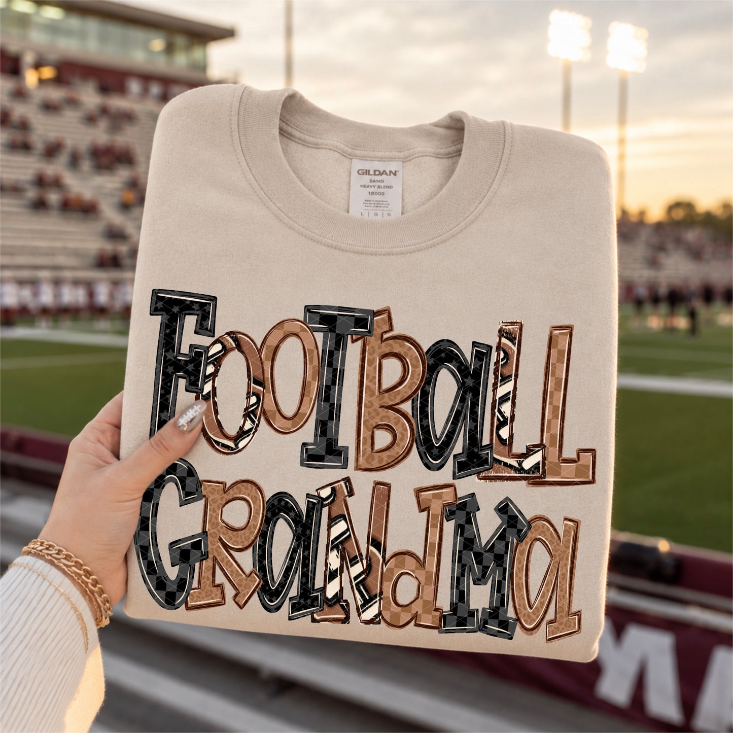 Football Doodle Collection; Grandma