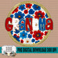 Grandma 4th Floral