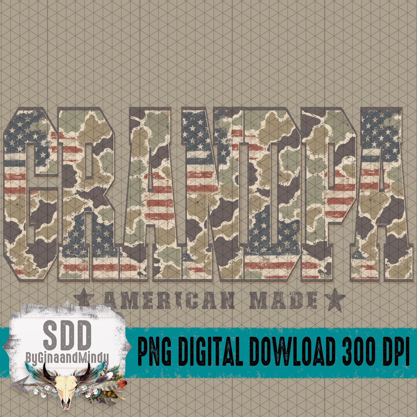 Camo Patriotic Collection; Grandpa