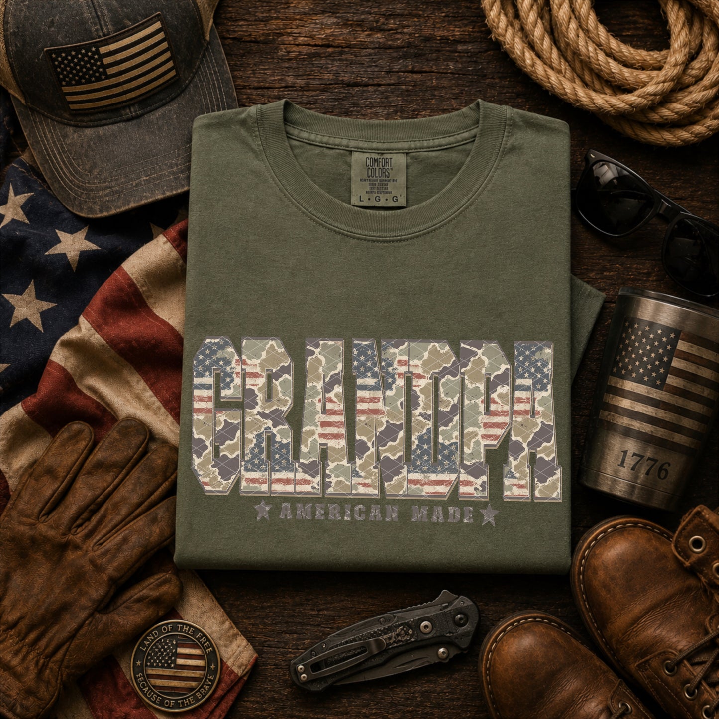 Camo Patriotic Collection; Grandpa